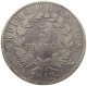 FRANCE 5 FRANCS 1813 MA NAPOLEON I. #MA 011324 - 5 Francs