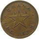 GHANA PENNY 1958  #MA 067480 - Ghana