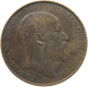 GREAT BRITAIN PENNY 1907 EDWARD VII., 1901 - 1910 #MA 101838 - D. 1 Penny