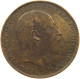 GREAT BRITAIN PENNY 1905 EDWARD VII., 1901 - 1910 #MA 101839 - D. 1 Penny