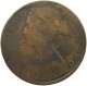GREAT BRITAIN PENNY 1867 VICTORIA 1837-1901 COUNTERMARKED CT. #MA 101846 - D. 1 Penny