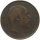 GREAT BRITAIN HALFPENNY 1902 EDWARD VII., 1901 - 1910 #MA 023397 - K. 1/2 Crown