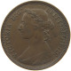 GREAT BRITAIN HALFPENNY 1891 VICTORIA 1837-1901 #MA 022976 - K. 1/2 Crown