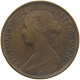 GREAT BRITAIN HALFPENNY 1862 VICTORIA 1837-1901 #MA 022978 - K. 1/2 Crown