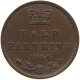 GREAT BRITAIN HALF FARTHING 1844 VICTORIA 1837-1901 #MA 022989 - A. 1/4 - 1/3 - 1/2 Farthing