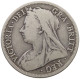 GREAT BRITAIN HALFCROWN 1900 VICTORIA 1837-1901 #MA 023303 - K. 1/2 Crown