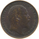 GREAT BRITAIN FARTHING 1903 EDWARD VII., 1901 - 1910 #MA 022586 - B. 1 Farthing