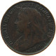 GREAT BRITAIN FARTHING 1898 VICTORIA 1837-1901 #MA 100859 - B. 1 Farthing