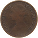 GREAT BRITAIN FARTHING 1861 VICTORIA 1837-1901 #MA 023300 - B. 1 Farthing