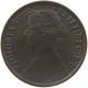 GREAT BRITAIN FARTHING 1865 VICTORIA 1837-1901 #MA 022985 - B. 1 Farthing
