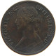 GREAT BRITAIN FARTHING 1866 VICTORIA 1837-1901 #MA 023296 - B. 1 Farthing