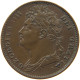 GREAT BRITAIN FARTHING 1823 GEORGE IV. #MA 009604 - B. 1 Farthing