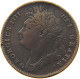 GREAT BRITAIN FARTHING 1825 GEORGE IV, 1820-1830. #MA 003237 - B. 1 Farthing