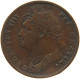 GREAT BRITAIN FARTHING 1822 GEORGE IV. (1820-1830) #MA 023405 - B. 1 Farthing