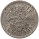 GREAT BRITAIN 6 PENCE 1961 ELIZABETH II. (1952-2022) #MA 073185 - H. 6 Pence