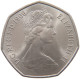 GREAT BRITAIN 50 PENCE 1969 ELIZABETH II. (1952-2022) #MA 099144 - 50 Pence