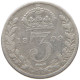 GREAT BRITAIN 3 THREEPENCE 1899 VICTORIA 1837-1901 #MA 026031 - F. 3 Pence
