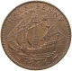 GREAT BRITAIN 1/2 PENNY 1966 ELIZABETH II. (1952-2022) #MA 101865 - C. 1/2 Penny