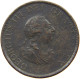 GREAT BRITAIN 1/2 PENNY 1799 GEORG III., 1760-1820 #MA 002415 - B. 1/2 Penny