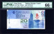 China Hong Kong 2008 Beijing Olympic Games Commemorative Banknote PMG 67 EPQ UNC - Chine