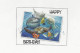 Carte Double Lenticulaire 3D Thème Dauphin, Requin, Tortue, Poisson Raie Format 19 X 13 Cm Avec Enveloppe - Schildpadden