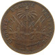 HAITI CENT 1895  #MA 065076 - Haití