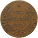 HAITI 2 CENTIMES 1846  #MA 021733 - Haïti