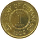 GUYANA CENT 1992  #MA 067150 - Guyana