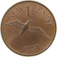 GUERNSEY PENNY 1971 ELIZABETH II. (1952-) #MA 064899 - Guernesey