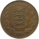 GUERNSEY 8 DOUBLES 1934 LOUIS I. (1861-1889) #MA 101946 - Guernsey