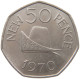 GUERNSEY 50 PENCE 1970 ELIZABETH II. (1952-2022) #MA 073159 - Guernsey