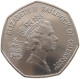 GUERNSEY 50 PENCE 1985 ELIZABETH II. (1952-) #MA 064901 - Guernsey