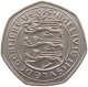 GUERNSEY 50 PENCE 1984 ELIZABETH II. (1952-) #MA 064904 - Guernesey