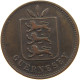 GUERNSEY 4 DOUBLES 1902 EDWARD VII., 1901 - 1910 #MA 064894 - Guernsey