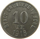 GRÜNBERG 10 PFENNIG 1918 STADT GRÜNBERG #MA 003988 - Autres & Non Classés