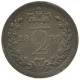 GREAT BRITAIN TWOPENCE 1830 GEORGE IV. (1820-1830) #MA 022997 - E. 1 1/2 - 2 Pence