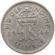 GREAT BRITAIN SIXPENCE 1944 GEORGE VI. (1936-1952) #MA 023372 - H. 6 Pence