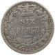 GREAT BRITAIN SIXPENCE 1881 VICTORIA 1837-1901 #MA 023318 - H. 6 Pence