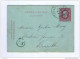 Carte-Lettre Emission 1869 Cachet THY Le CHATEAU 1885 - Origine Manuscrite Idem  -- B3/323 - Cartas-Letras