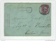 Carte-Lettre Emission 1869 Cachet SIVRY 1885 - Origine Manuscrite SAUTIN  -- B3/322 - Letter-Cards