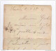 Carte-Lettre Emission 1869 Cachet SIVRY 1885 - Origine Manuscrite SAUTIN  -- B3/322 - Cartes-lettres