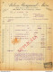 519/28 - Timbre FISCAL Ministère Affaires Etrangères 2 F 50 - S/Facture PARIS 1922 - Consulat Belgique + DOUANE COMINES - Documenten