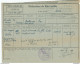 517/28 -  Timbre FISCAL  Entrepot Public Ville De Namur S/ Document DOUANE NAMUR 1949 - Wagon Ex Indes Néerlandaises - Documents