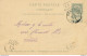 ZZ993 - Entier Postal Armoiries SENEFFE 1895 Vers ANVERS - Boite Urbaine SF TARDIVE - Quartier Merrinon - Rural Post