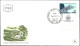 Israel 1967 FDC Memorial Day A Monument To The Trailblazers To Jerusalem [ILT1747] - Covers & Documents