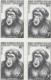 Aof France Faune Singe Chimpanzé Essais Non Dentelés Monkeys Apes Imperfs Proofs Essay Affen Geschnitten ** 1955 + 180 € - Schimpansen