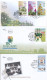 ISRAEL 2020 COMPLETE YEAR FDC SET ALL STAMPS ISSUED + S/SHEETS MNH SEE 8 SCANS - Brieven En Documenten