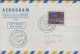 1954. SVERIGE. Fine AEROGRAM To Chicago With 50 öre Luftpost Cancelled FIRST DIRECT FLIGHT ST... (Michel 214) - JF444816 - Brieven En Documenten