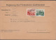 1949. LIECHTENSTEIN. 5 + 20 Rp Officials With Overprint DIENSTMARKE On Nachnahme (Tota... (Michel Dienst 30+) - JF445118 - Official