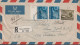 1948. LUXEMBOURG Fine Small AIR MAIL Cover To USA With 1 F + Pair 20 F Cancelled RUMELANGE 1... (Michel 410+) - JF445137 - Briefe U. Dokumente